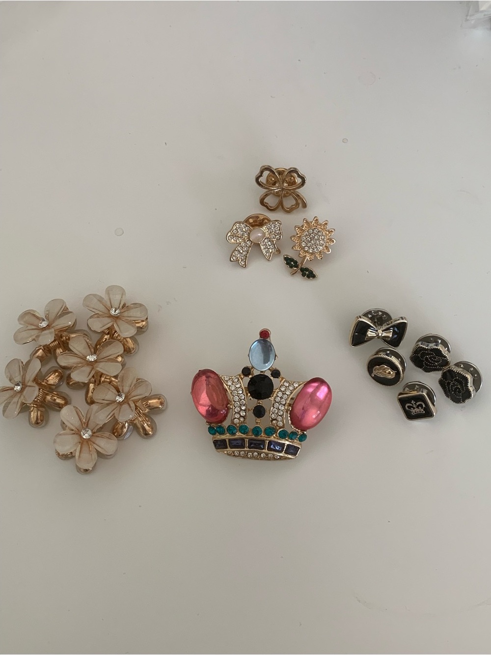 Brooches & Hair Claw